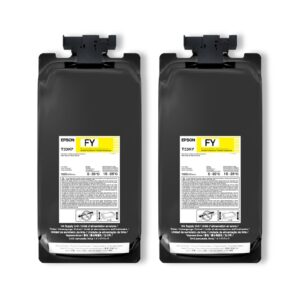Bolsa de tinta Epson T53K720 amarillo fluorescente 1600ml x2 unidades