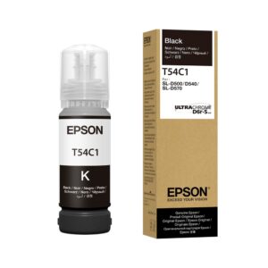Botella de tinta Epson T54C120 negra 70 ml para D570SE