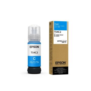 Botella de tinta Epson T54C220 cian 70 ml para D570SE