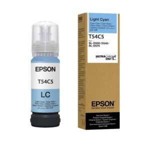 Botella de tinta Epson T54C520 cian claro 70 ml para D570SE
