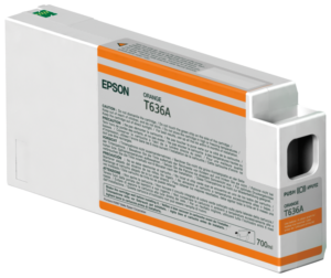 Cartucho de tinta Epson T636A00 naranja 700 ml
