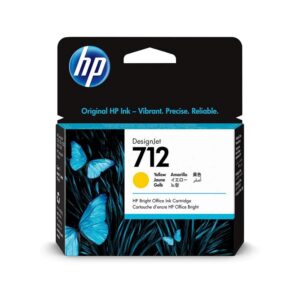 Cartucho de tinta HP 712 DesignJet amarillo, 29 ml