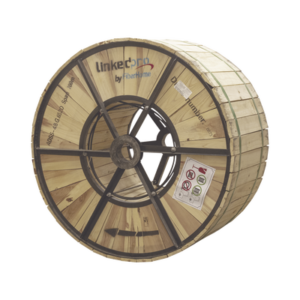 LINKEDPRO BY FIBERHOME OC-ADSS-48C-S200/4KM Carrete de 4 km de Fibra Óptica Aérea (ADSS) G.652D, Monomodo de 48 Hilos, Exterior, Span 200, Loose Tube