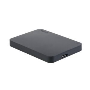 Disco duro externo Toshiba Canvio Basics 1TB USB 3.2 antigolpes negro