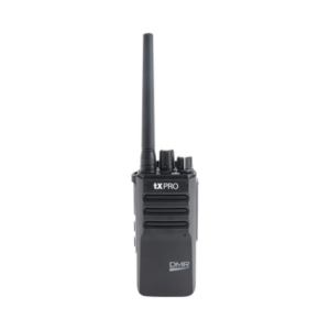 TXPRO TX790V Radio Portátil Digital DMR en banda VHF 136-174 MHz / 5 Watts de Potencia / Incluye: Antena, Clip, Batería Y Cargador