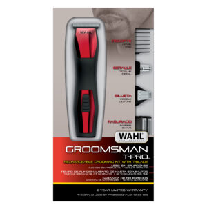 Recortadora de barba Wahl 09892-008 Groomsman T-Pro recargable inalámbrica